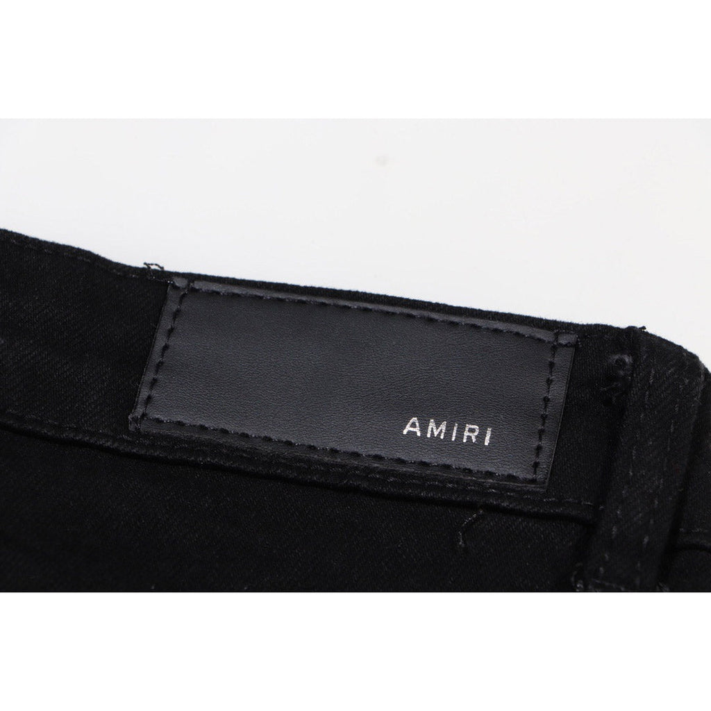 AMIRI Jeans Slim-Fit Ripped Jeans With DiAMIonds