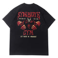 Mens T-shirt Vintage American-style Personalized weightlifting T-shirts with Venom-themed designs - quirky and fun.
