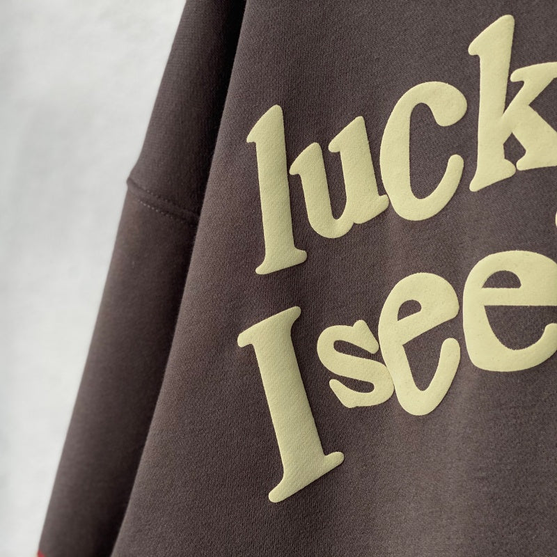 Unisex Vintage Hoodie  CPFM x KIDS SEE GHOSTS Limited Edition – Original brushed fabric with raised puff print.
