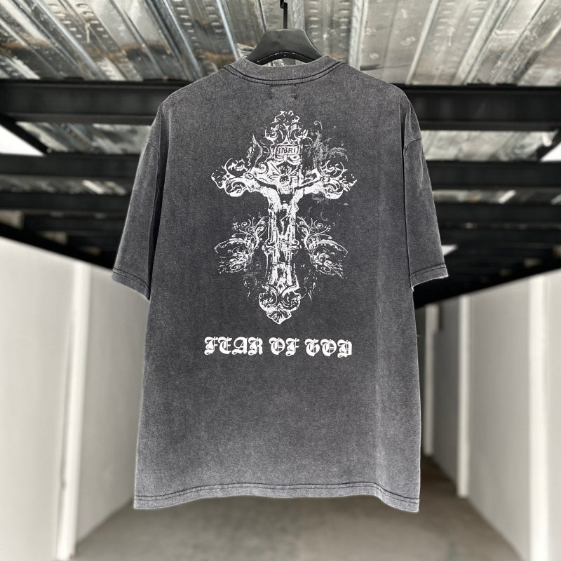Unisex Vintage T Shirts Fear of God "Judgment and Redemption" Limited Edition (1-of-1) Vintage T-Shirt