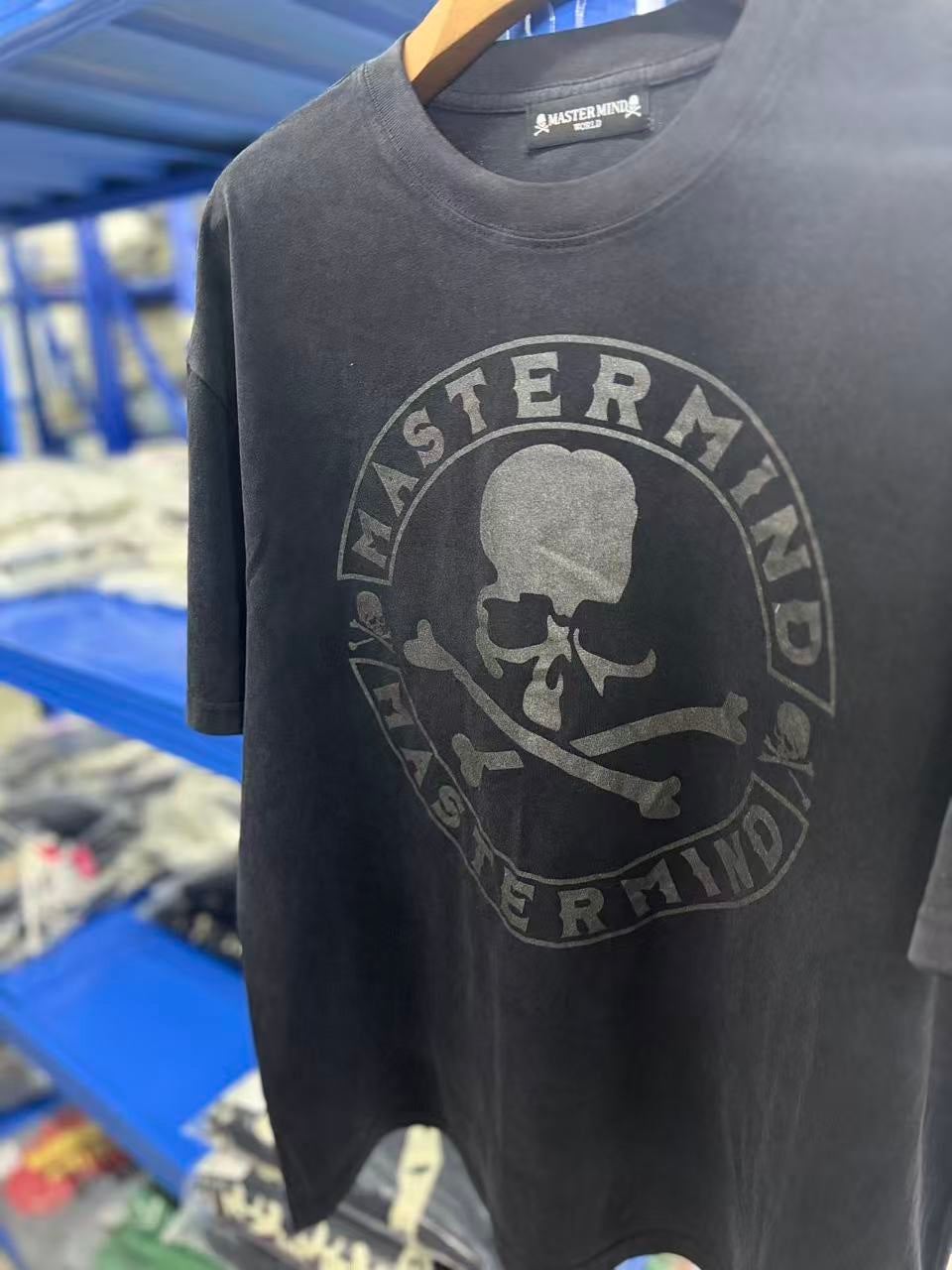 Vintage style washed summer wear T shirt Skull