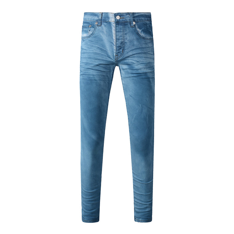 purple brand jeans Pure Cotton High Street Trend