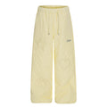 American-style streetwear harem pants Fleece-lined and thickened Star & Heart Paw Print Embroidery