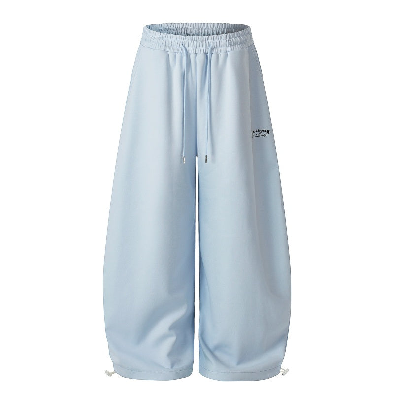 American-style streetwear harem pants Soft Candy Color Wide Balloon Pants