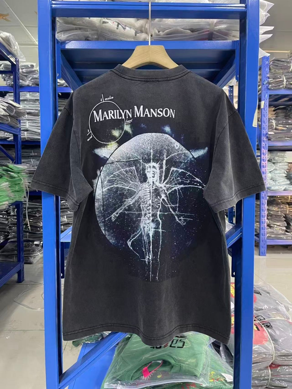 Vintage style washed summer wear T shirt