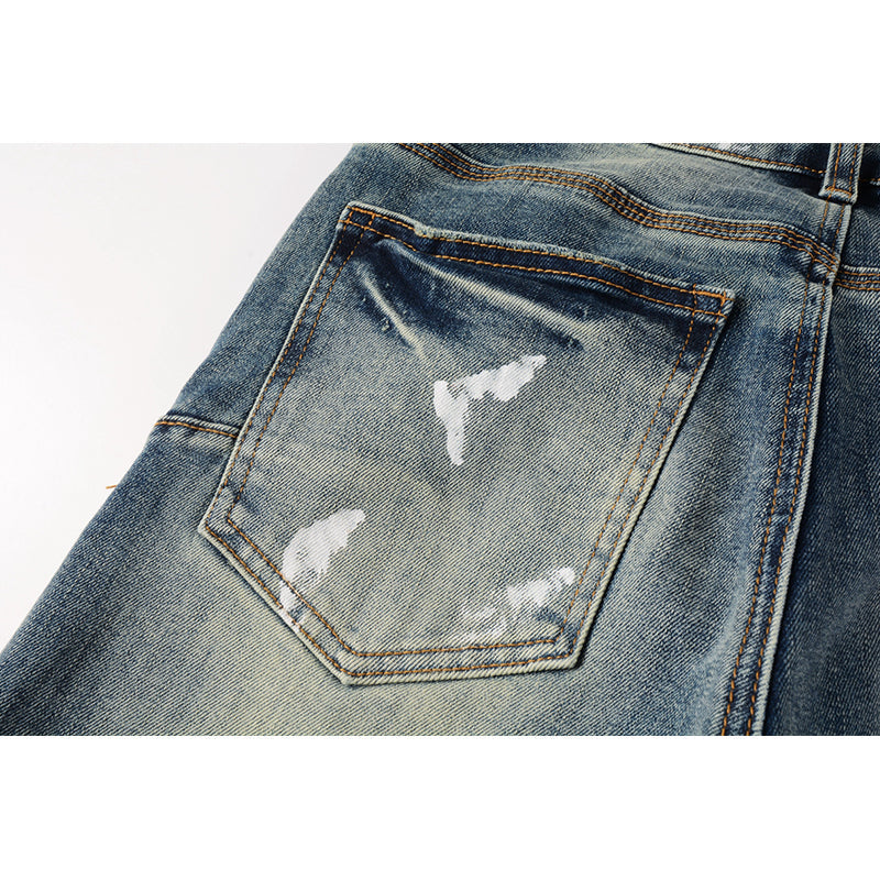 purple brand jeans Pure Cotton High Street Trend