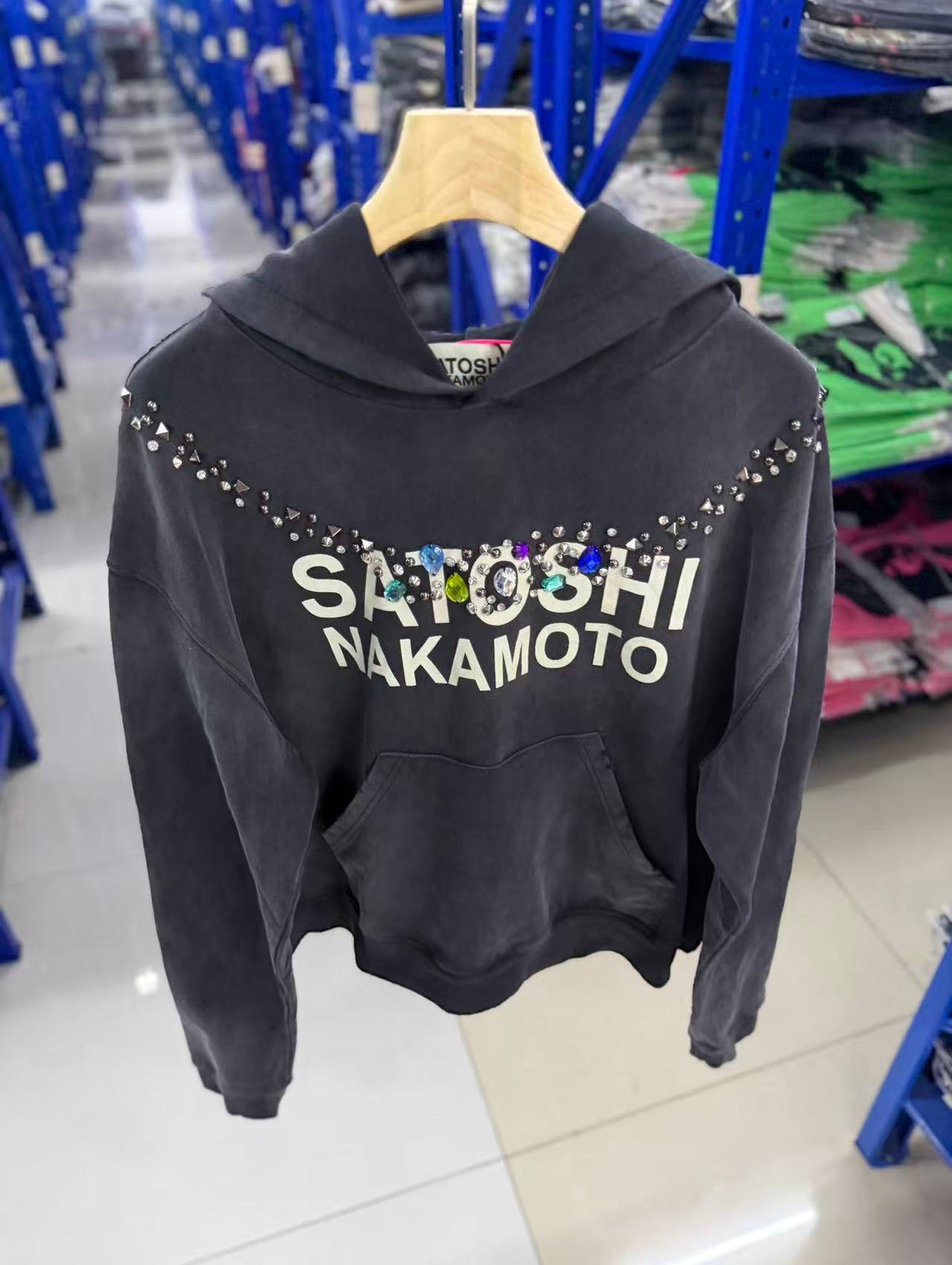 Satoshi Nakamoto hoodie High-quality heavyweight streetwear with a vintage, distressed aesthetic.