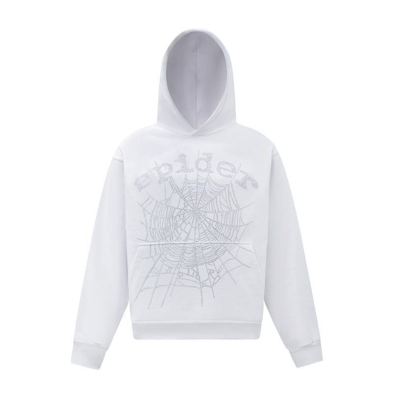 Spiderweb hoodie High-quality pure cotton for autumn and winter