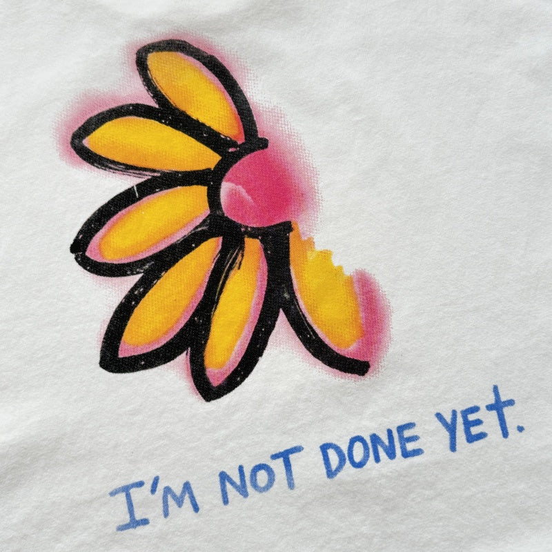 Unisex Vintage T Shirts Saint x Hiroshi Fujiwara "IT'S A START" Limited Collaboration — Authentic-spec 320g heavyweight fabric (retaining weight after washing); vintage single-stitch and blind-stitch construction; garment-dyed with enzyme-abrasion wa