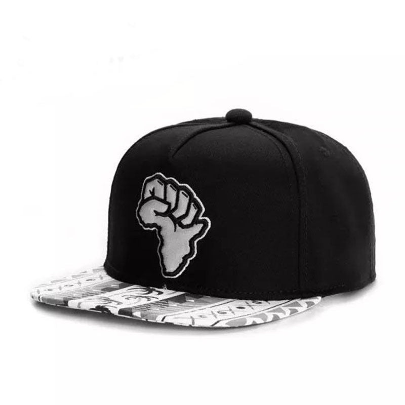 Trendy flat brimmed snapback hatsshade