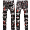 Mens Fashion Jeans 584# Pure cotton high quality