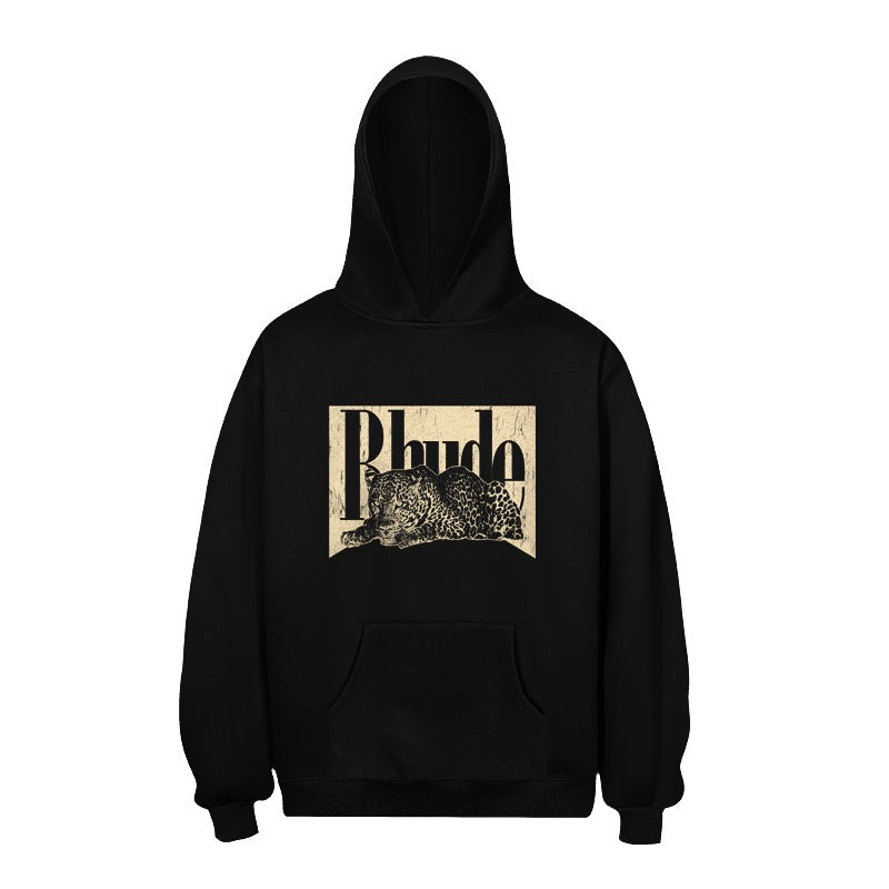 RHUDE Hoodie Retro Mountain Rhude Print