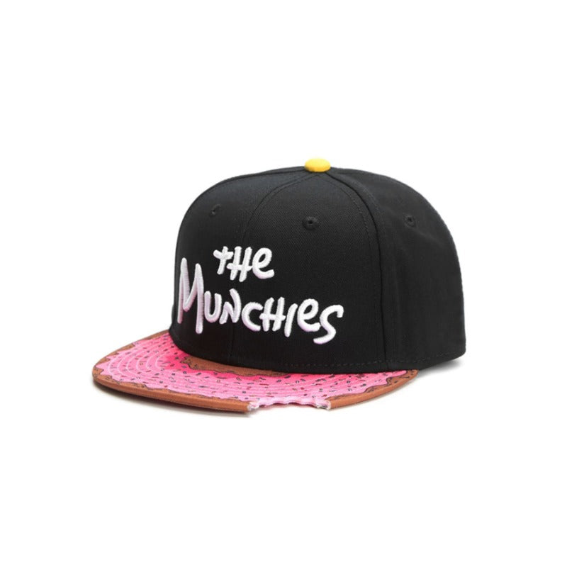 Trendy flat brimmed snapback hatscartoon sunshade