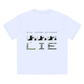 ERD T Shirts Retro Halftone Portrait Panel Printed Relaxed Top