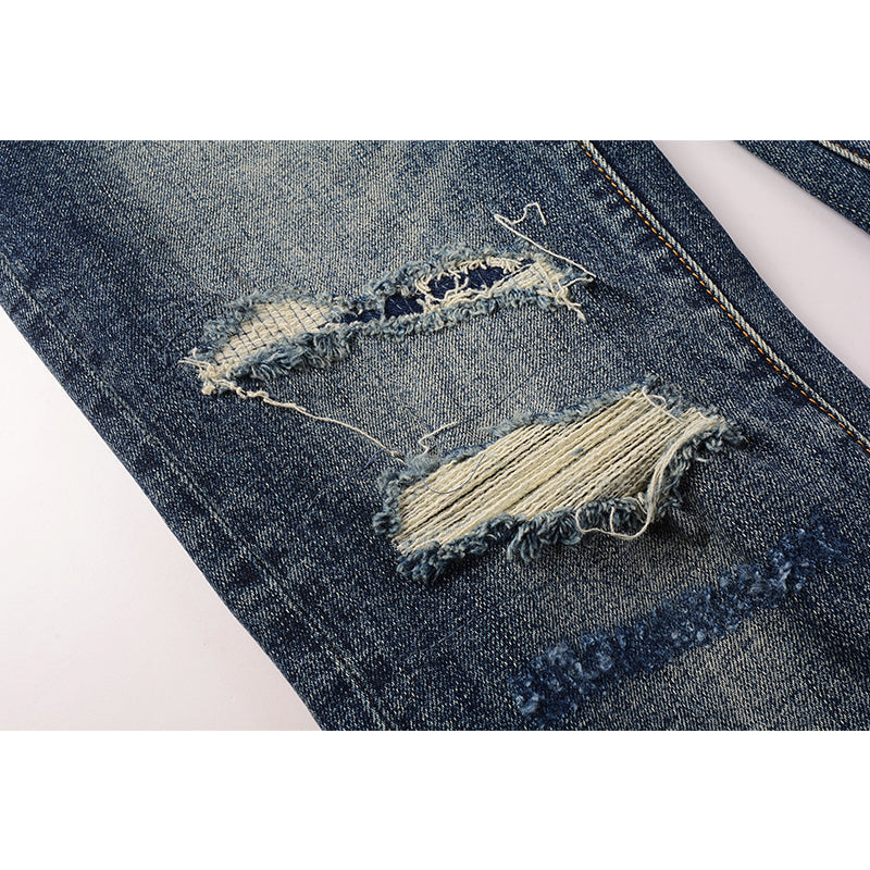 purple brand jeans Pure Cotton High Street Trend