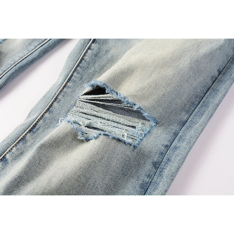 purple brand jeans Pure Cotton High Street Trend