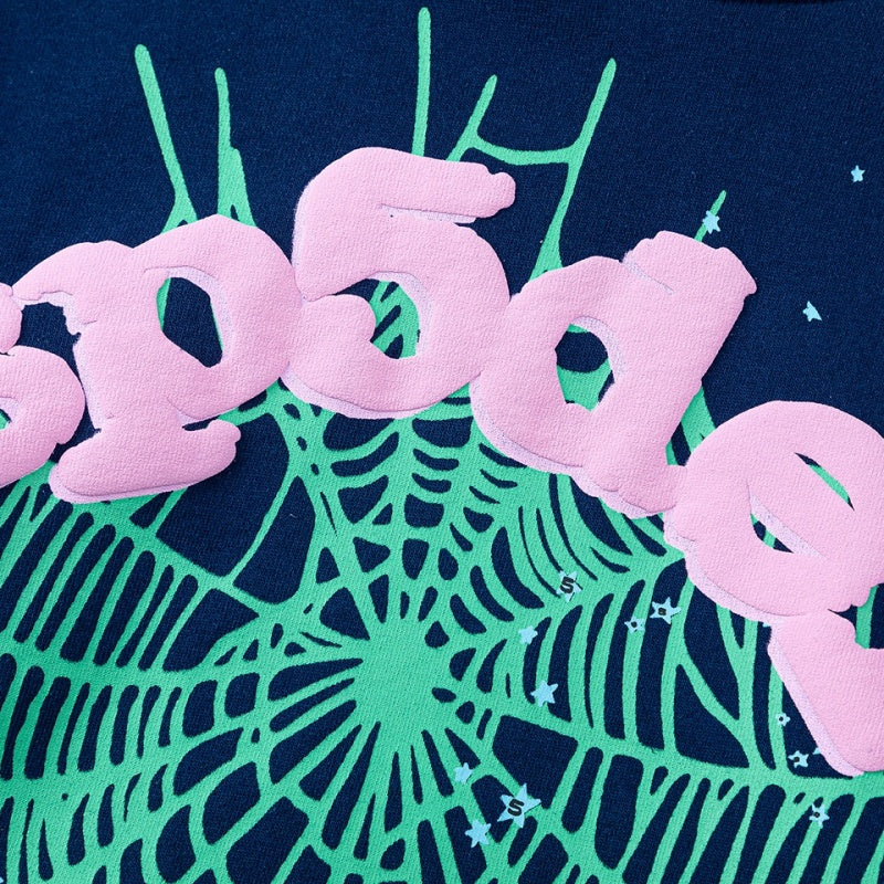 Spiderweb hoodie High-quality pure cotton for autumn and winter