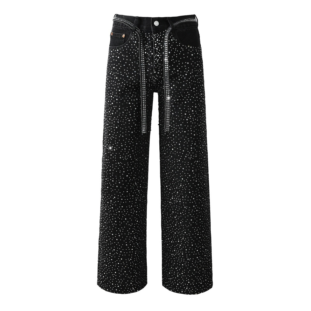 purple brand jeans Rhinestones #9128
