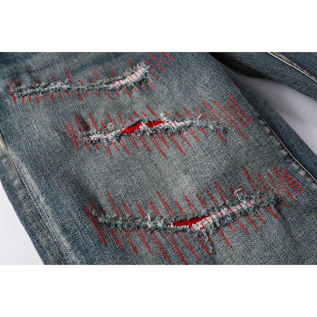 purple brand jeans High Street Distressed