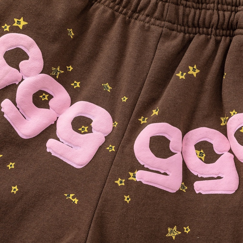 Spiderweb sweatpants High-quality pure cotton for autumn and winter