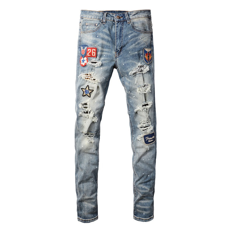 AM Jeans High Street Distressed#6539