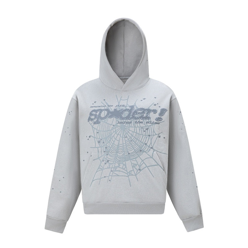 Spiderweb hoodie High-quality pure cotton for autumn and winter