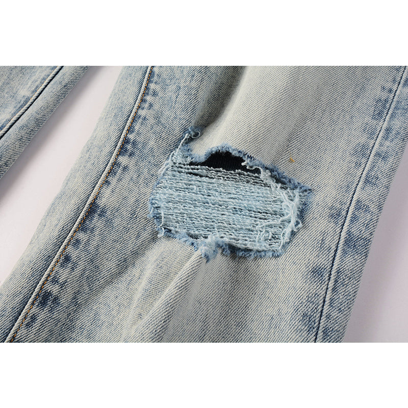 purple brand jeans Pure Cotton High Street Trend