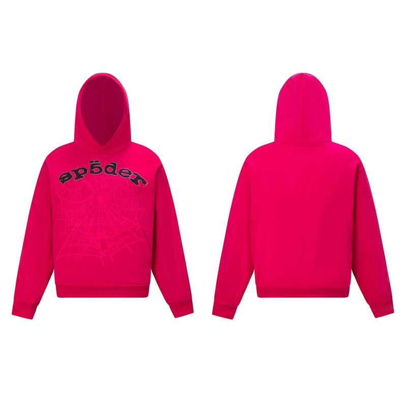 Spiderweb hoodie High-quality pure cotton for autumn and winter