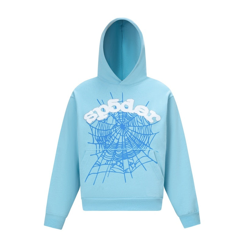 Spiderweb hoodie High-quality pure cotton for autumn and winter