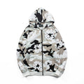 Denim Tears Hoodie Y2K Fleece Camouflage Cotton Wreath Graphic Oversized Hooded