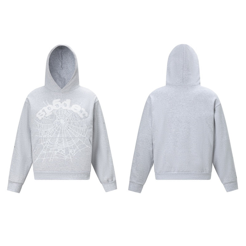 Spiderweb hoodie High-quality pure cotton for autumn and winter
