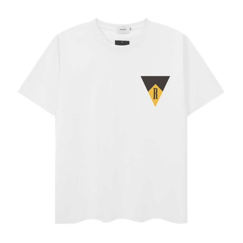 RHUDE T Shirts Retro Western Typography Art