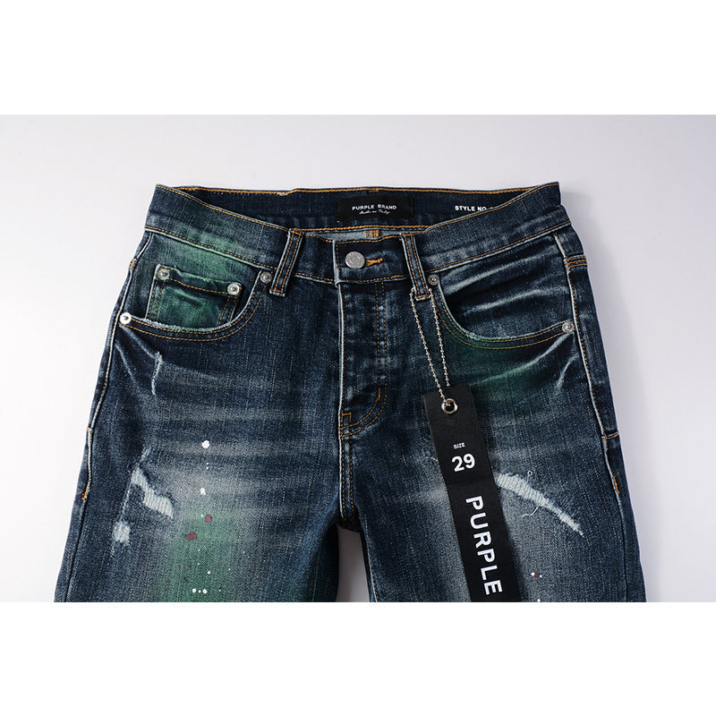 purple brand jeans Pure Cotton High Street Trend