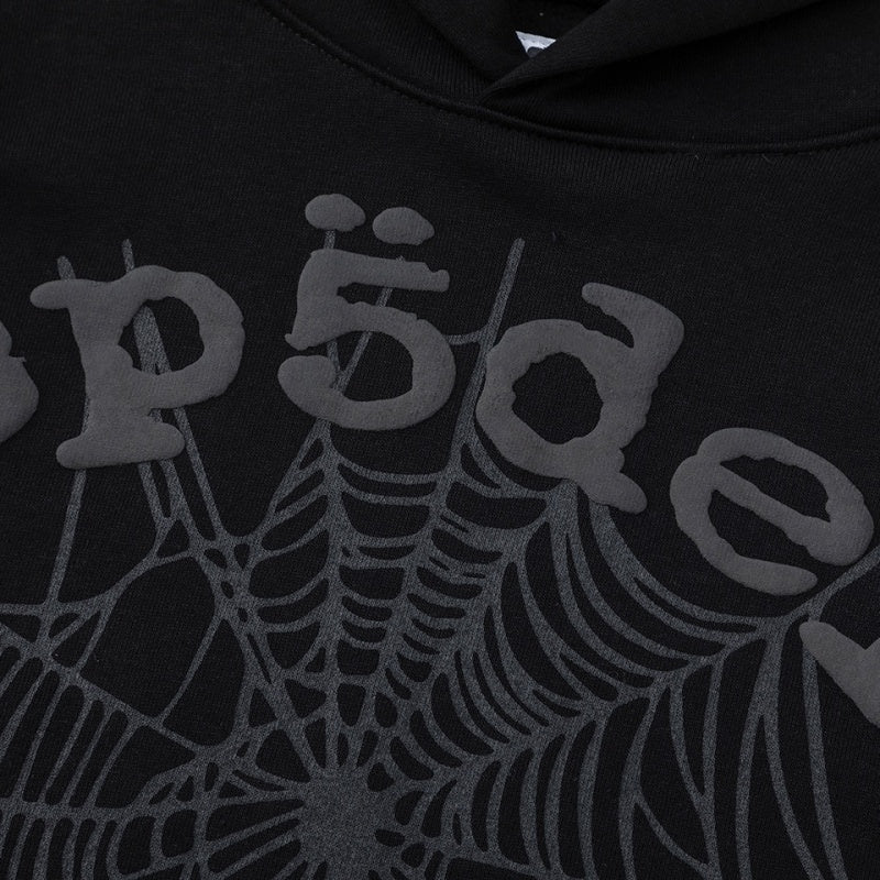 Spiderweb hoodie High-quality pure cotton for autumn and winter
