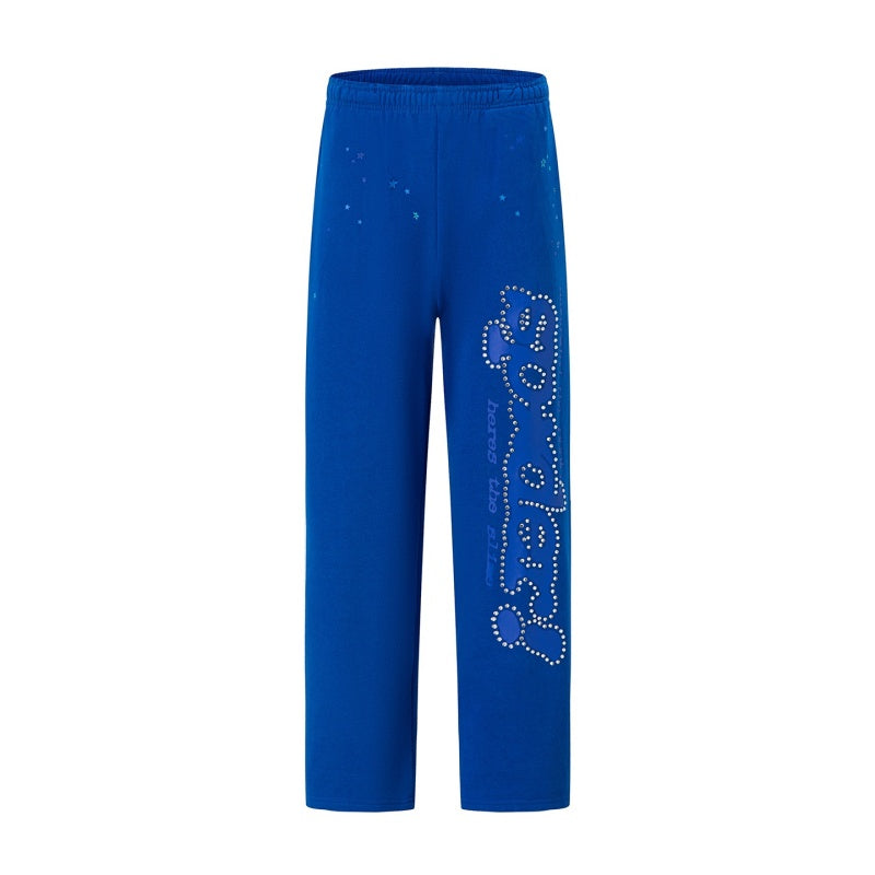 Spiderweb sweatpants High-quality pure cotton for autumn and winter Camouflage