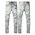 Purple brand Jeans High-quality pure cotton streetwear trousers line