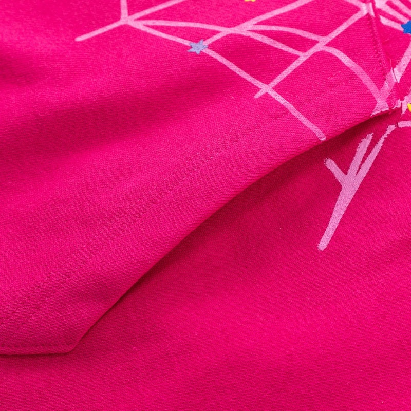 Spiderweb hoodie High-quality pure cotton for autumn and winter