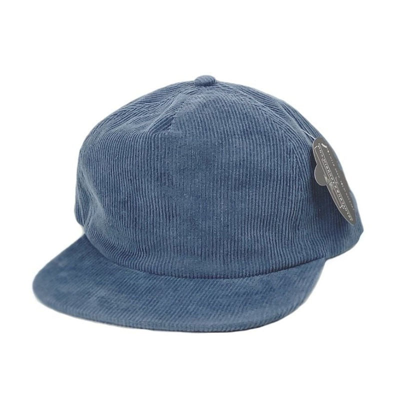 Trendy flat brimmed snapback hatscorduroy retro